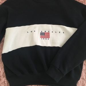 BRANDY MELLVILE LOS ANGELES CREWNECK SWEATSHIRT